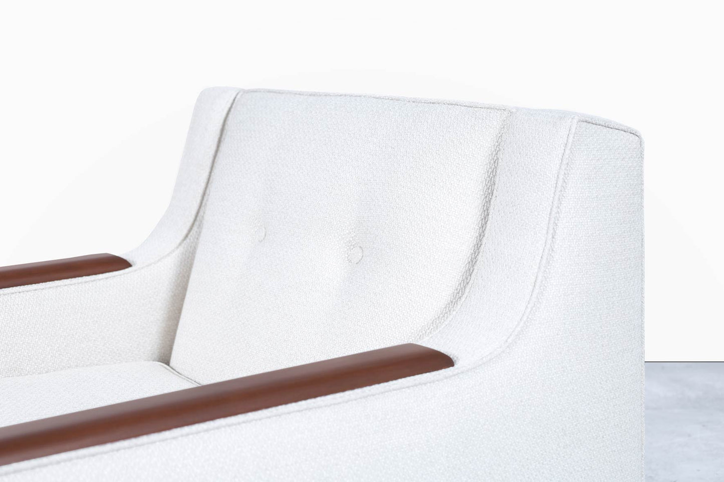 Mid-Century Modern Walnut Lounge Chairs