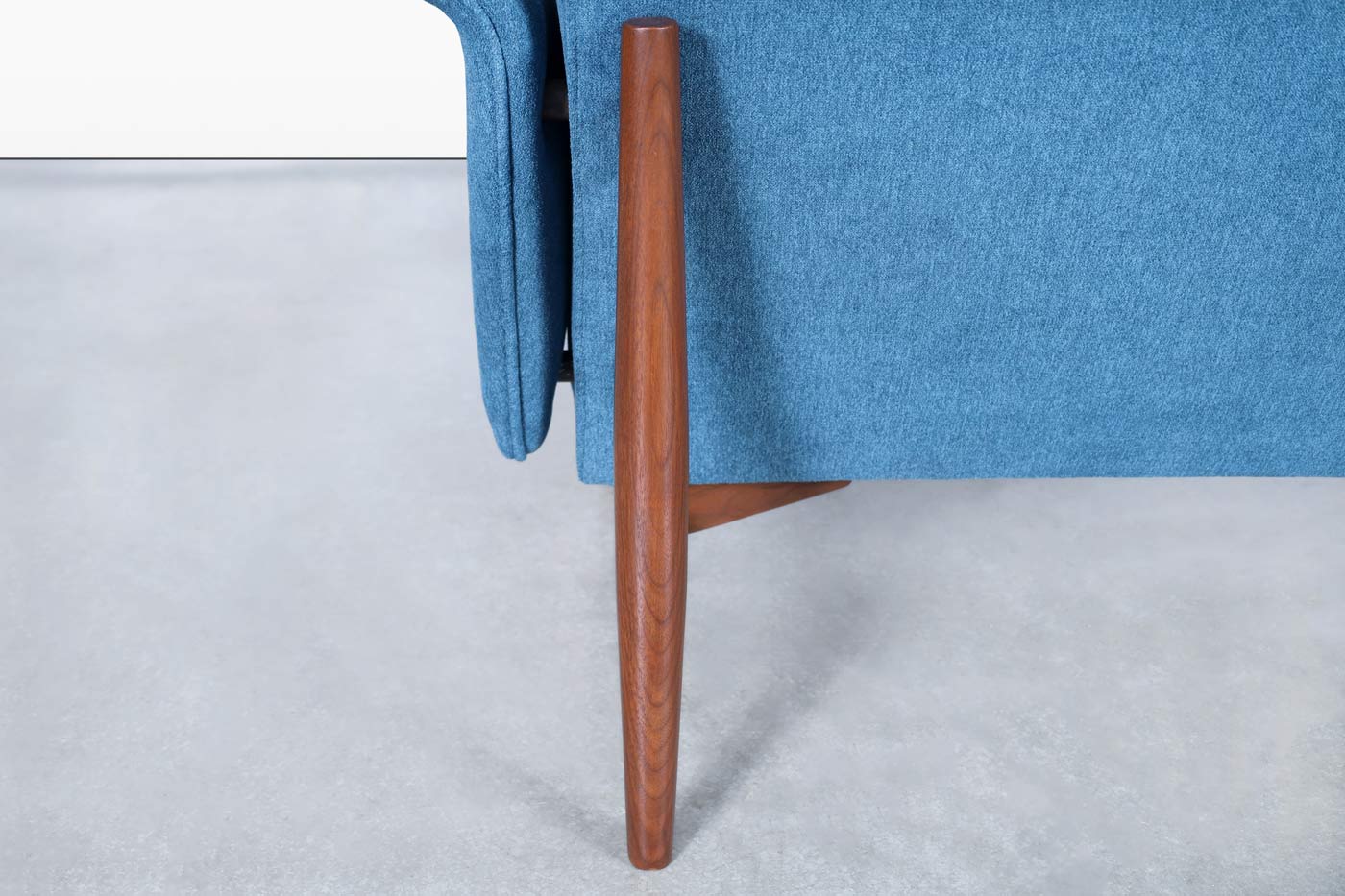 Mid-Century Modern Walnut Sofa