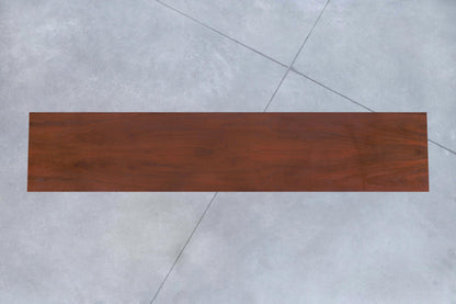 Mid-Century Modern Walnut Tambour Door Credenza