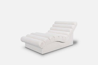Mid-Century Modern “Wave” Chaise Lounge Styled After Adrian Pearsall
