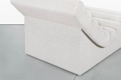 Mid-Century Modern “Wave” Chaise Lounge Styled After Adrian Pearsall