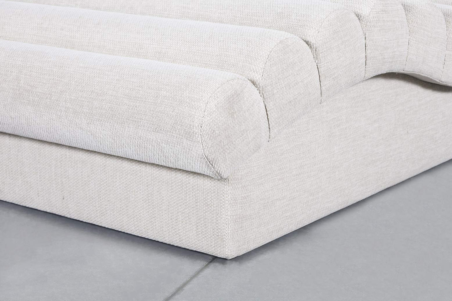 Mid-Century Modern “Wave” Chaise Lounge Styled After Adrian Pearsall