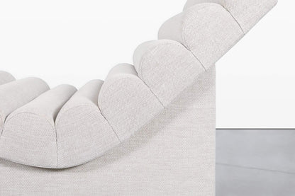 Mid-Century Modern “Wave” Chaise Lounge Styled After Adrian Pearsall
