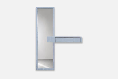Mid-Century Paul Evans Cityscape Mirror with Console Table for Directional