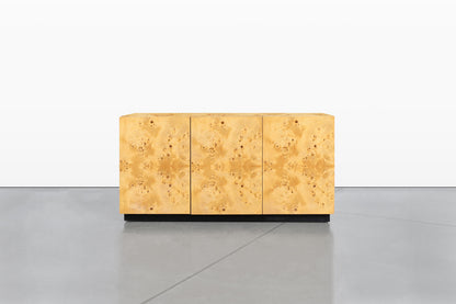 Mid-Century Modern Burl Wood Credenza by Arthur Umanoff for Dillingham