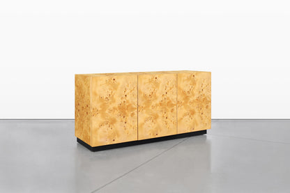 Mid-Century Modern Burl Wood Credenza by Arthur Umanoff for Dillingham