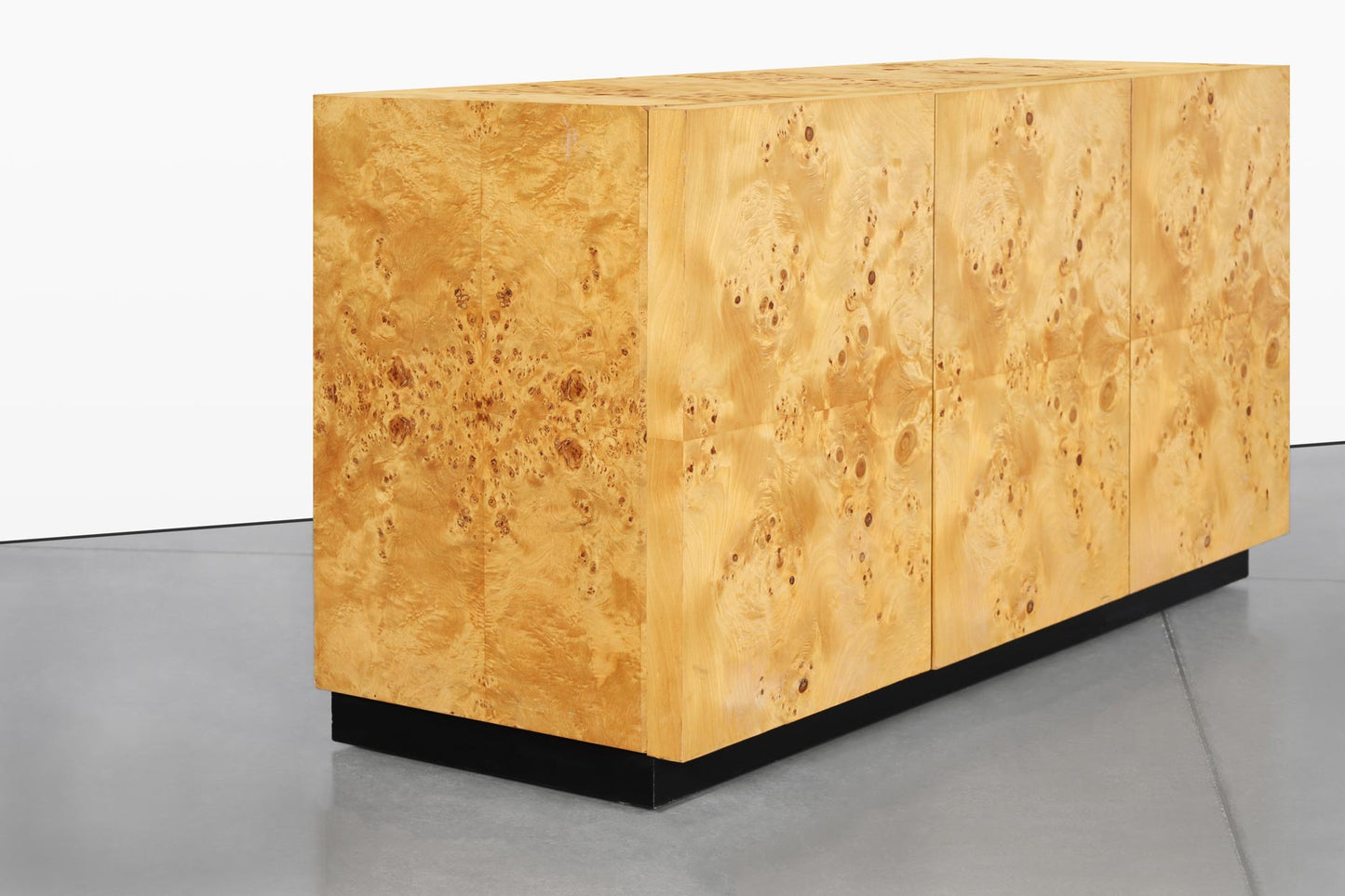 Mid-Century Modern Burl Wood Credenza by Arthur Umanoff for Dillingham