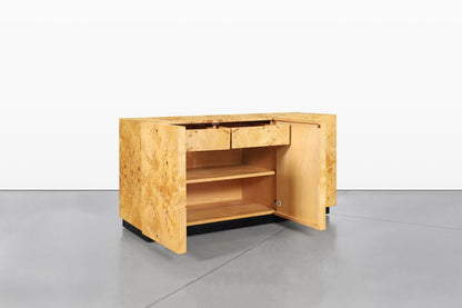 Mid-Century Modern Burl Wood Credenza by Arthur Umanoff for Dillingham