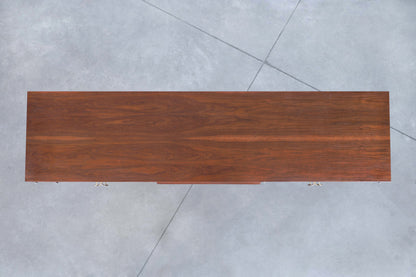 Mid-Century Walnut Credenza by Merton L. Gershun for American of Martinsville