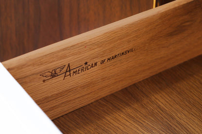 Mid-Century Walnut Credenza by Merton L. Gershun for American of Martinsville