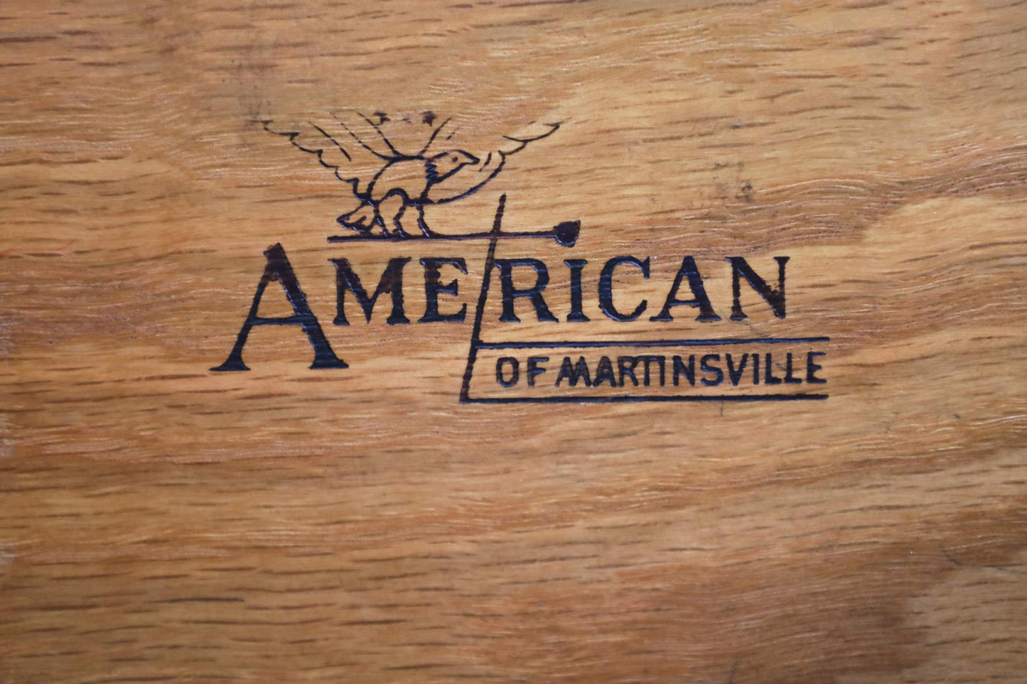 Mid-Century Walnut and Lacquer Credenza by American of Martinsville