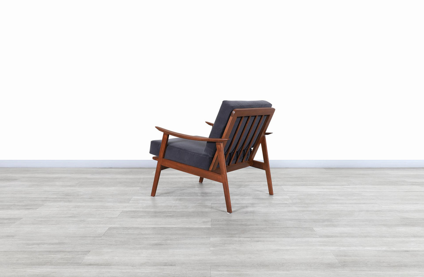 Mid-Century Modern Walnut Lounge Chairs