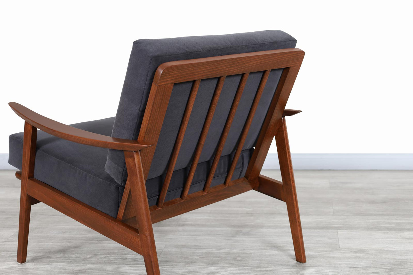 Mid-Century Modern Walnut Lounge Chairs