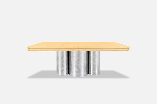 Monumental "Radial" Dining Table by Stanley Jay Friedman for Brueton