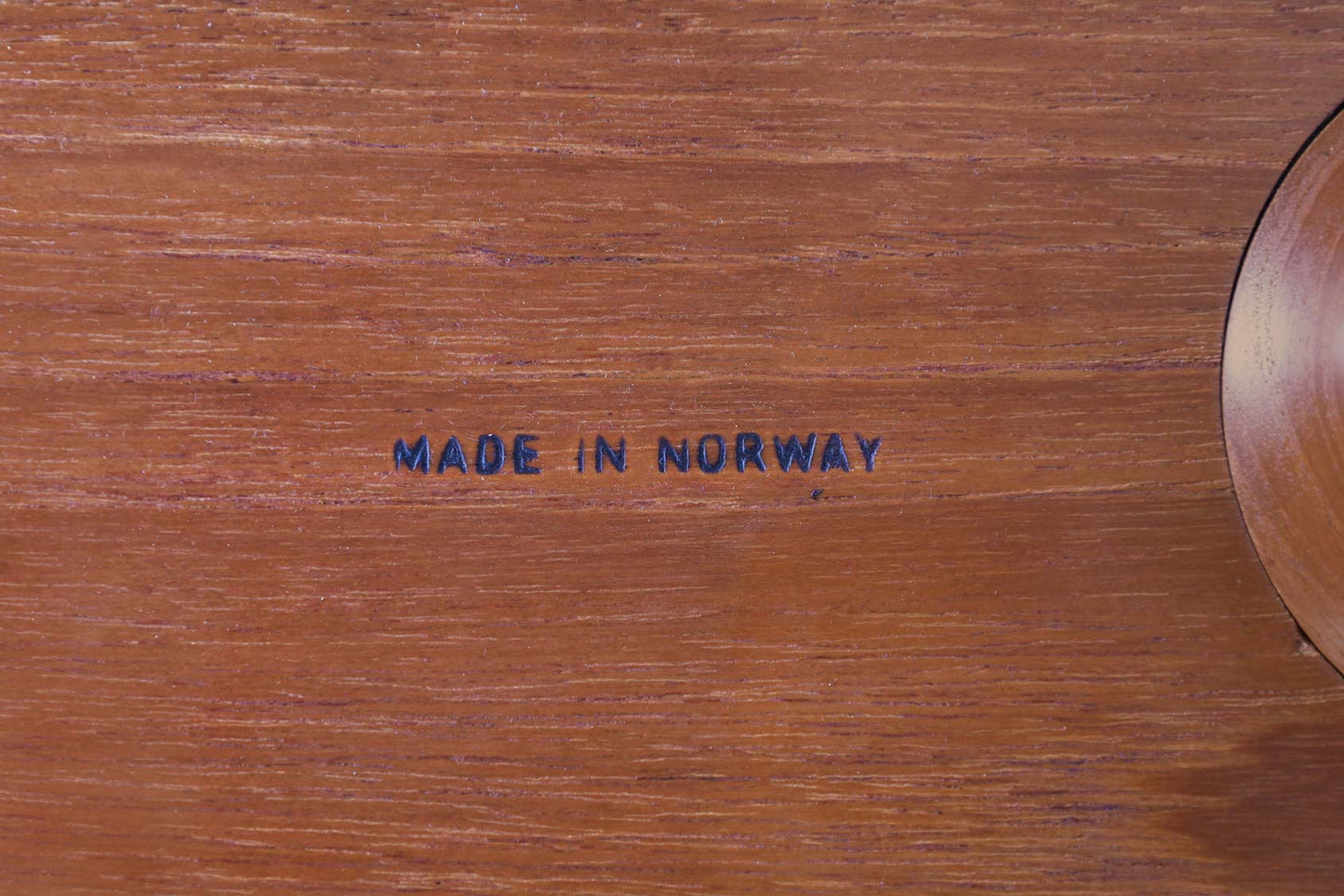 Norwegian Teak “Guitar Pick” Side Table by Rolf Rastad and Adolf Relling