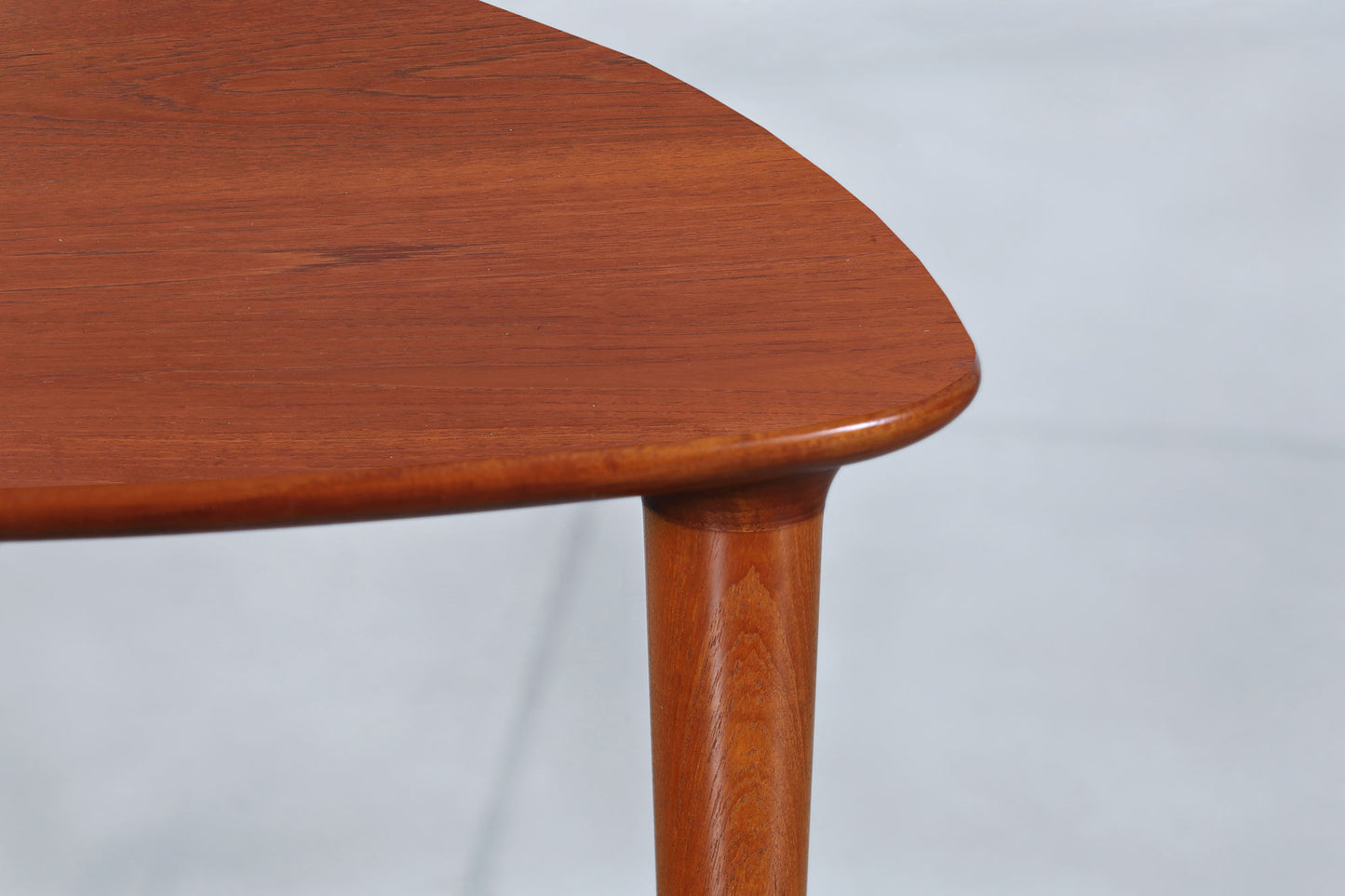 Norwegian Teak “Guitar Pick” Side Table by Rolf Rastad and Adolf Relling