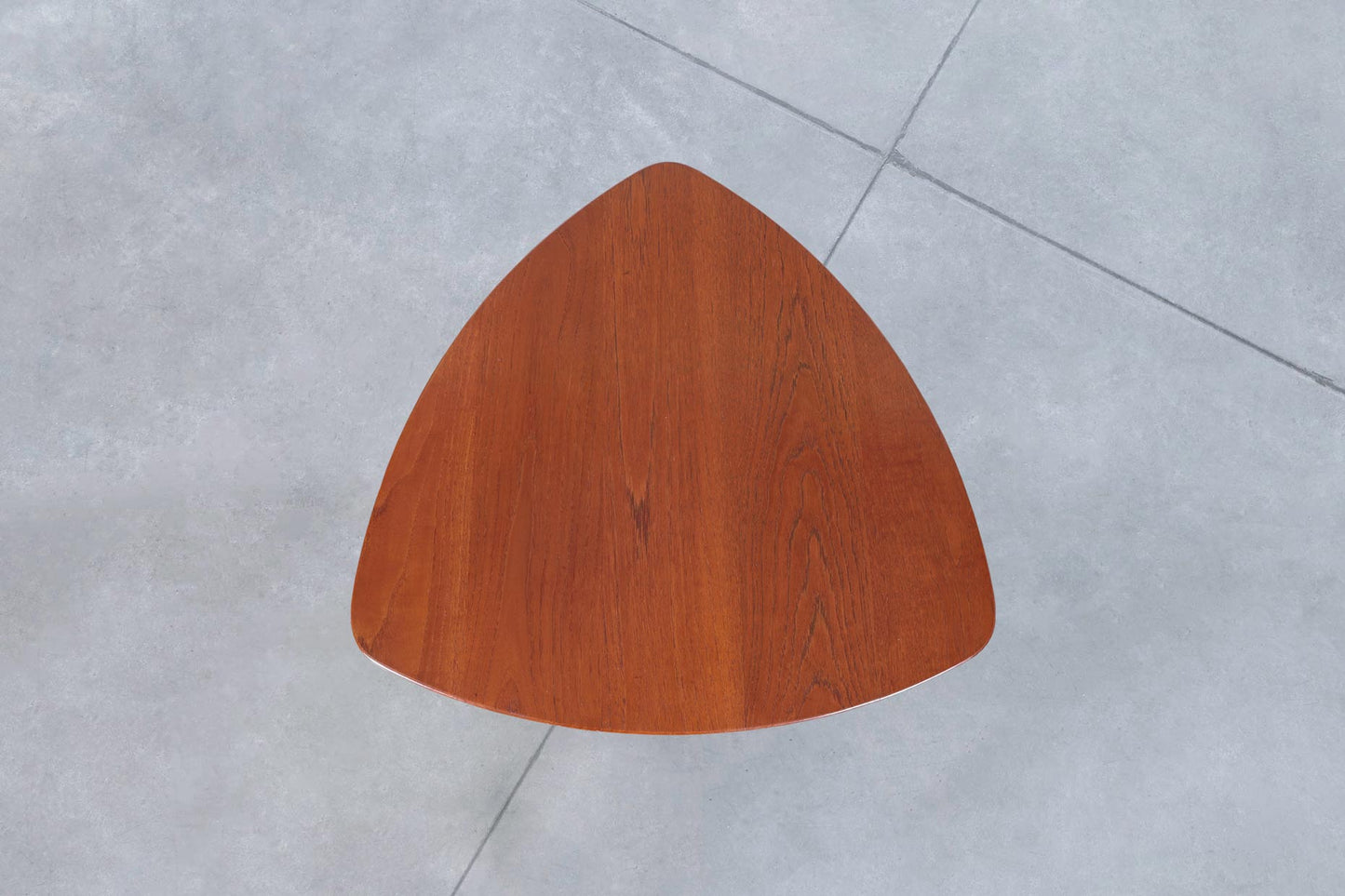 Norwegian Teak “Guitar Pick” Side Table by Rolf Rastad and Adolf Relling