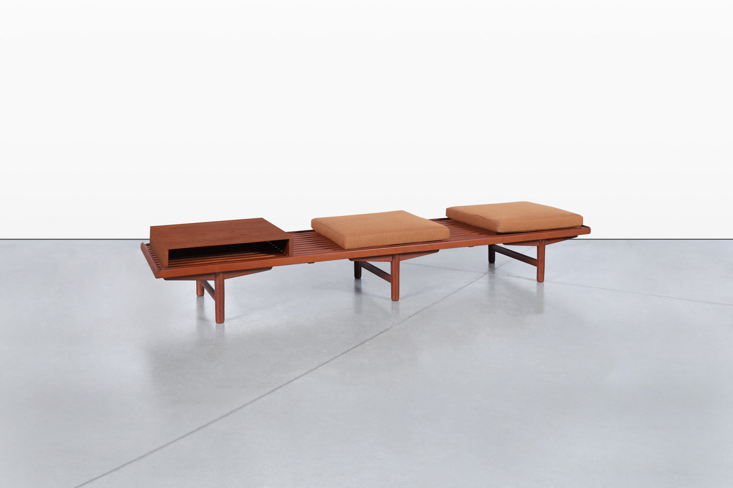 Norwegian Teak Modular Bench/Coffee Table by Gerhard Berg for Westnofa