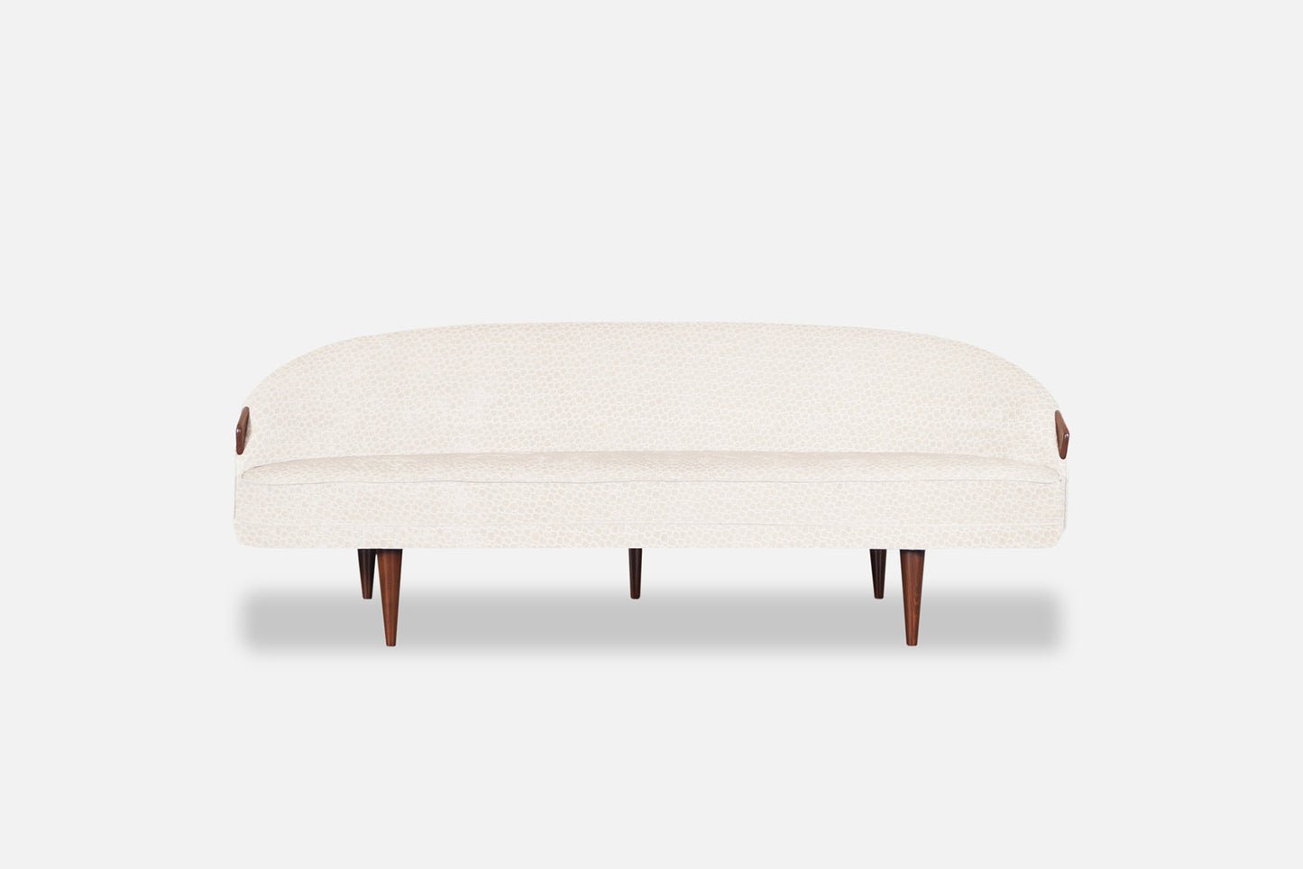 Rare Model 2010-S Walnut "Cloud" Sofa by Adrian Pearsall