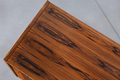 Scandinavian Modern Brazilian Rosewood Small Credenza
