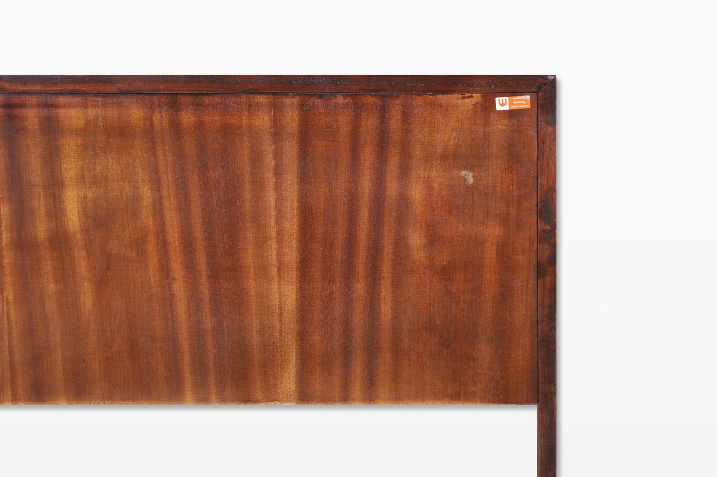 Scandinavian Modern Rosewood King-Size Headboard by Westnofa