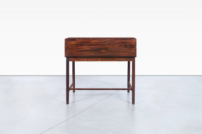 Scandinavian Rosewood Secretary Desk by Brode Blindheim for Sykkylven