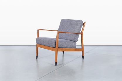 Swedish Lounge Chair USA-143 by Folke Ohlsson for DUX