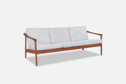 Swedish Modern “Monterey” Teak Sofa by Folke Ohlsson for DUX