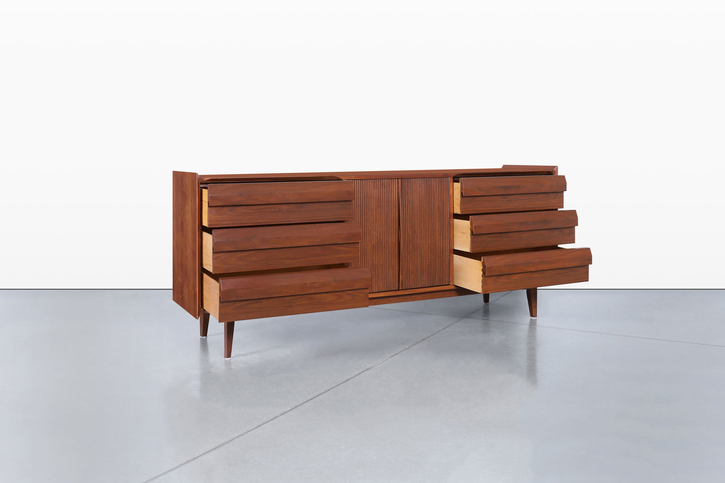 Vintage “1st Edition” Walnut Dresser by Lane