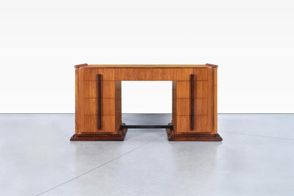 Vintage American Art Deco Desk