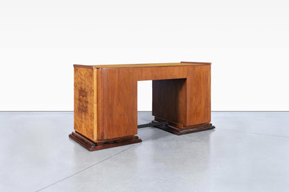 Vintage American Art Deco Desk