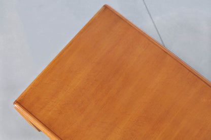 Vintage Bird’s Eye Maple “Waterfall” Executive Desk