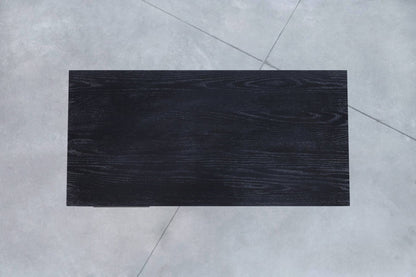 Vintage Black Cerused Desk by Jack Van Der Molen for Jamestown Lounge Co.