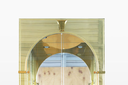 Vintage Brass Vitrine / Display Cabinet by Mastercraft
