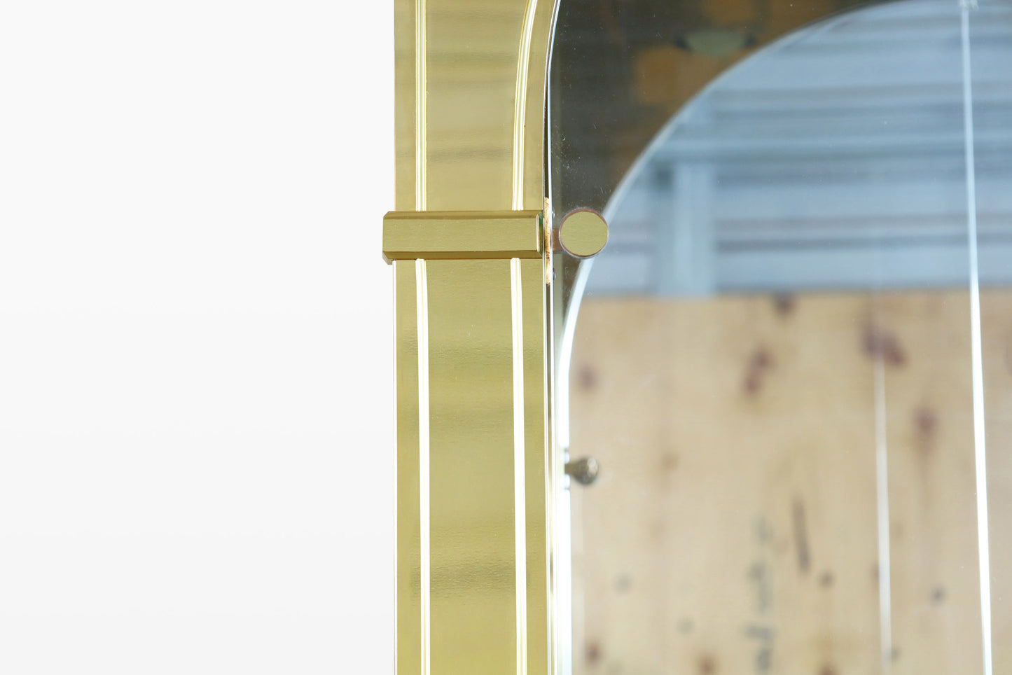 Vintage Brass Vitrine / Display Cabinet by Mastercraft