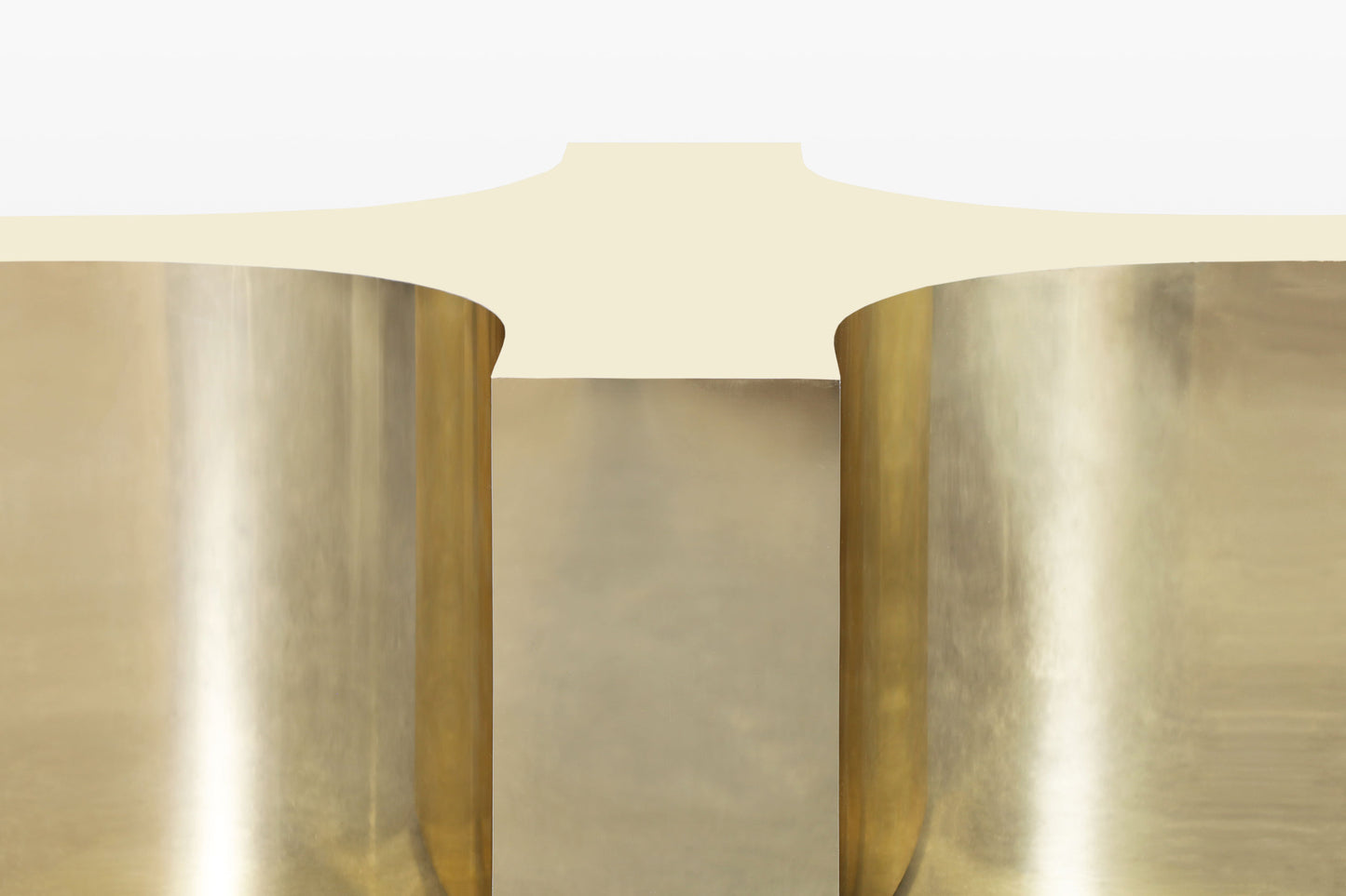 Vintage Brass and Glass Coffee Table