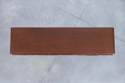 Vintage Brutalist “Staccato” Walnut Dresser by Lane