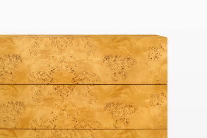 Vintage Burl Wood Chest of Drawers by Arthur Umanoff for Dillingham