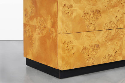 Vintage Burl Wood Chest of Drawers by Arthur Umanoff for Dillingham