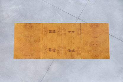 Vintage Burl Wood Dining Table by Milo Baughman for Thayer Coggin