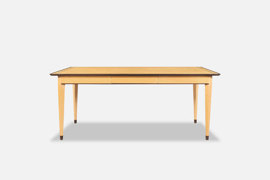 Vintage Custom-Made Birch Desk