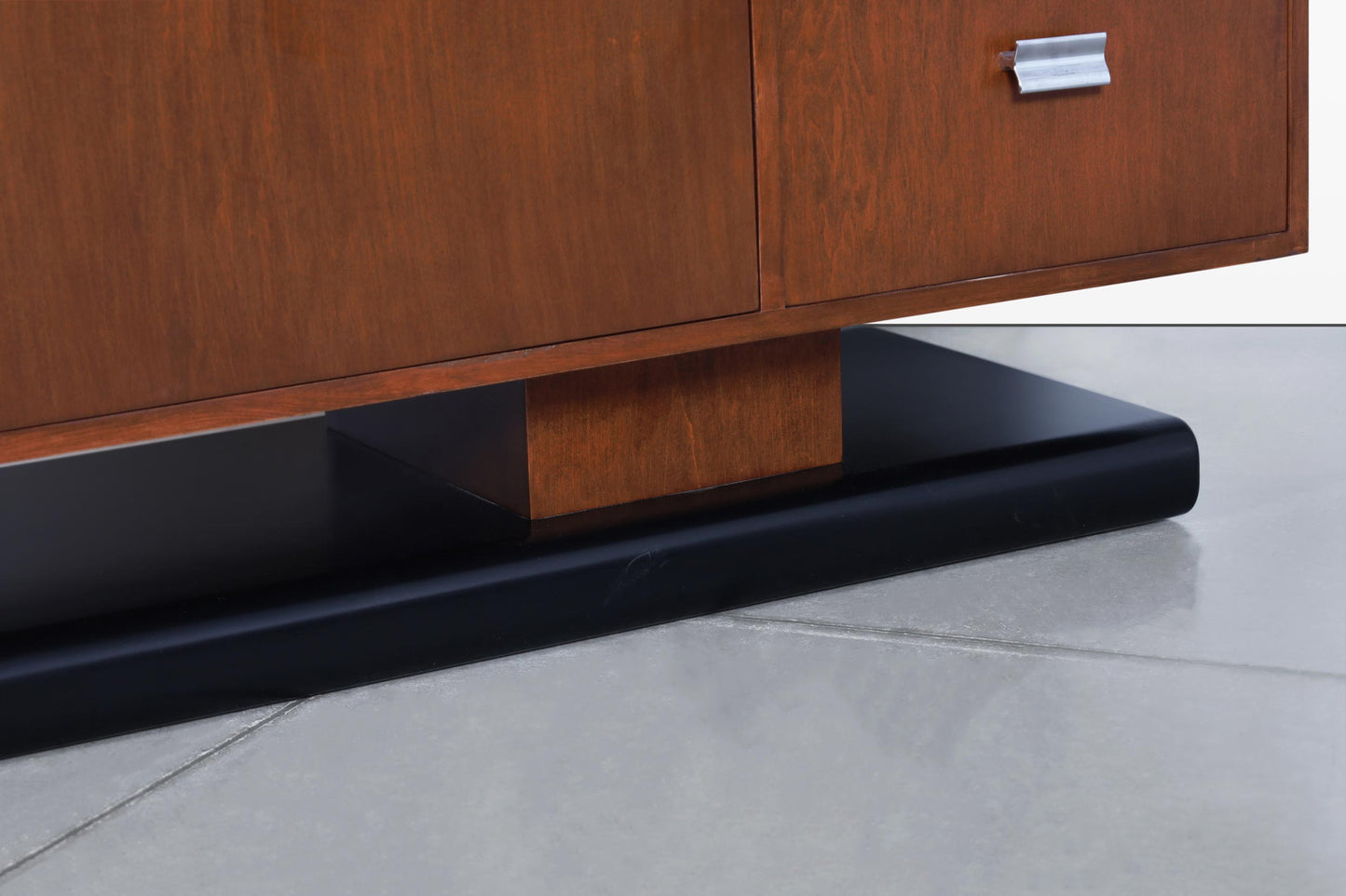 Vintage Custom-Made Walnut Credenza