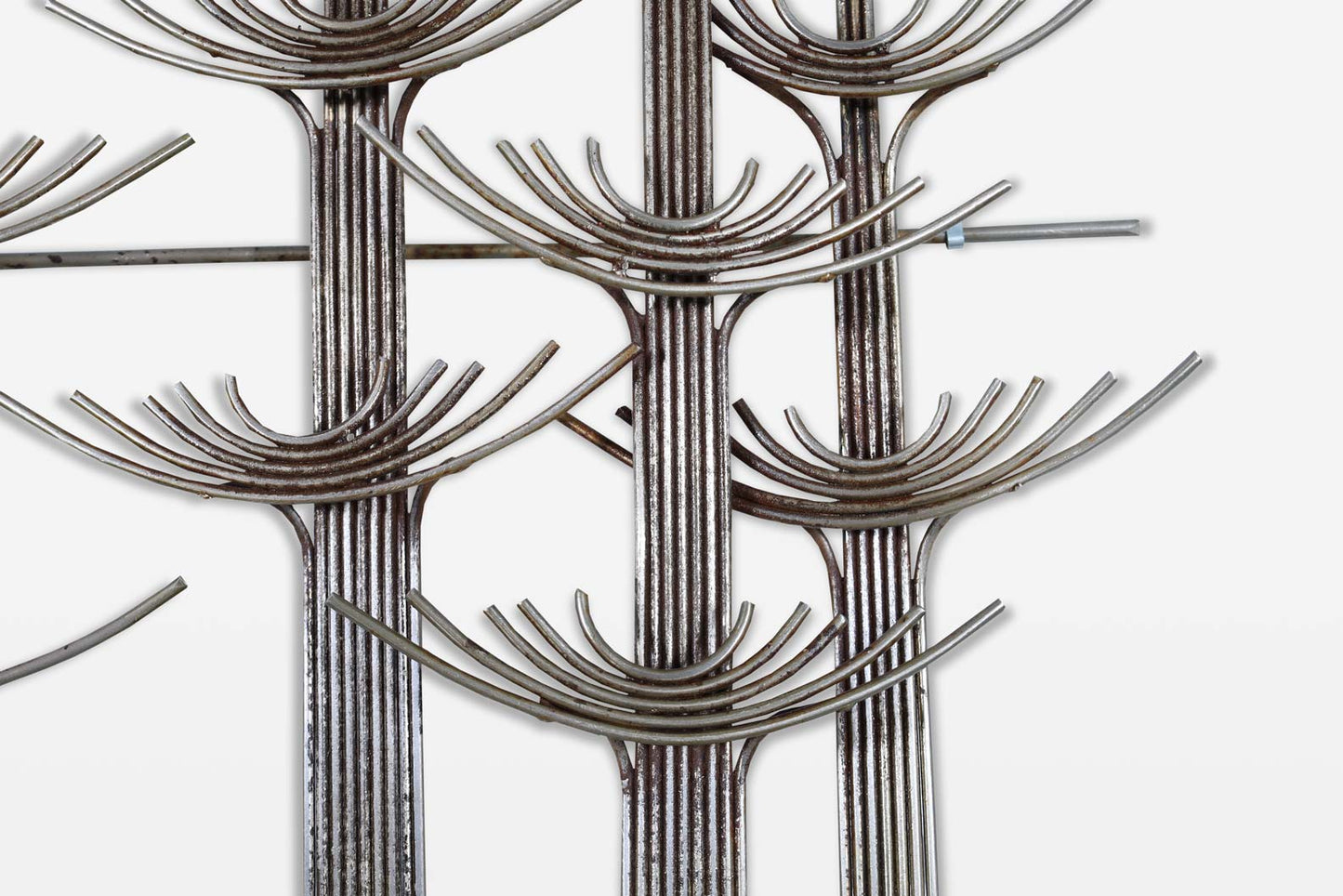 Vintage “Forest” Metal Wall Sculpture by Curtis Jere