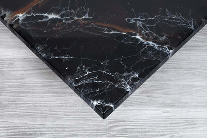 Italian Modernist Faux Marble Cocktail Table by Willy Rizzo