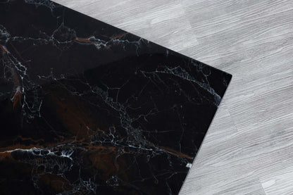 Italian Modernist Faux Marble Cocktail Table by Willy Rizzo