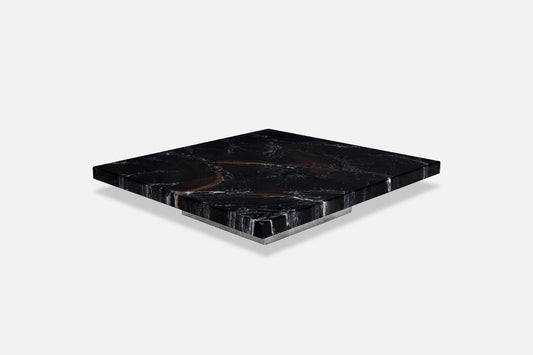 Italian Modernist Faux Marble Cocktail Table by Willy Rizzo