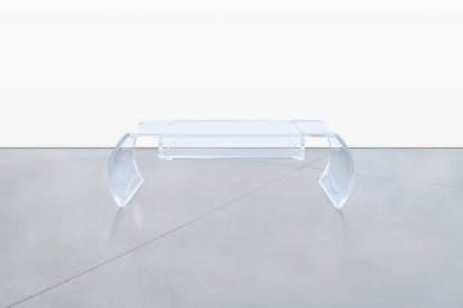 Vintage Lucite “Waterfall” Coffee Table