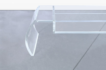 Vintage Lucite “Waterfall” Coffee Table