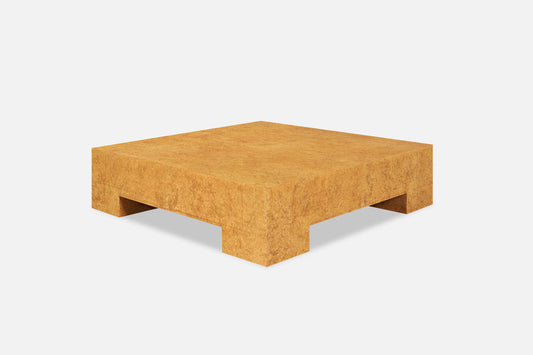 Vintage Oversized Burl Wood Coffee Table by Milo Baughman for Thayer Coggin