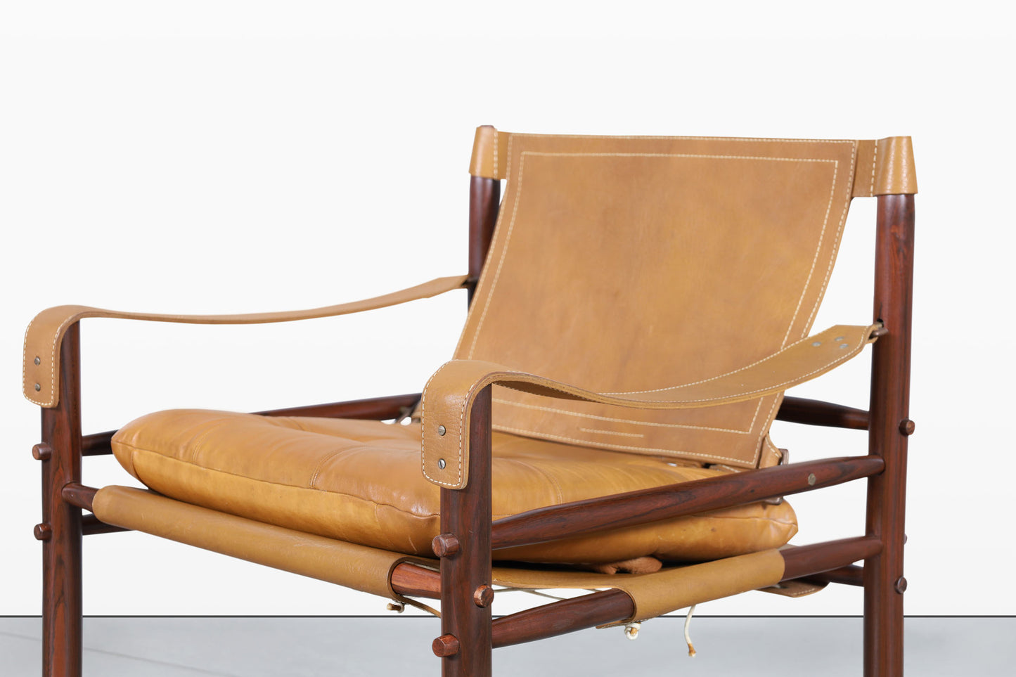 Vintage Rosewood and Leather "Sirocco" Lounge Chair by Arne Norell